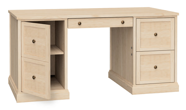 Hekman Custom Office Pedestal Desk EP60G Hekman Furniture