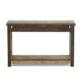 Christopher Knight Home® - Noble House - Meader Boho Handmade Distressed Mango Wood Console Table