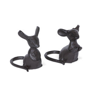 Cast Iron Mice Pair, Set of 2 EAB82015 Park Hill