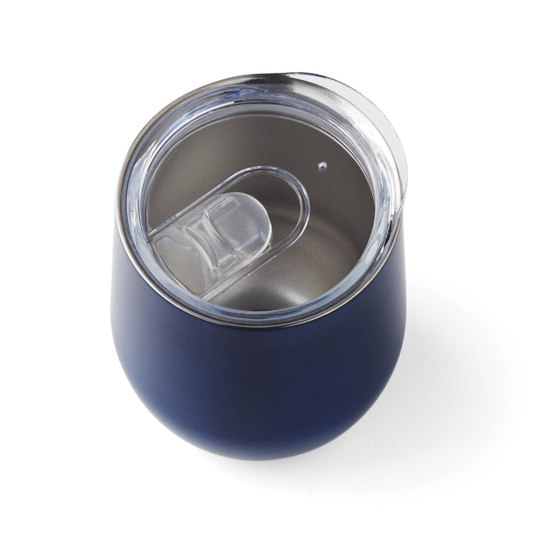 Lenox Cambridge 12 Oz Insulated Navy Wine Tumblers, Set of 4 NO COLOR METAL ECWWN4BLR2DS