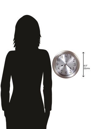 Hekman Furniture 625313 Pisces Wall Clock - Modern Quartz Design, Durable Frame, Silent Ticking For Any Room Decor  Pisces Wall Clock 625313