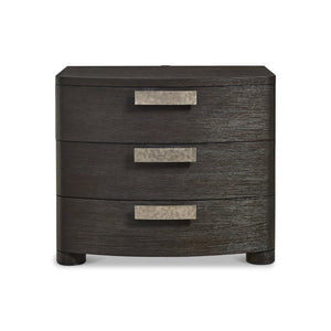Bernhardt Bernhardt Geneve Wire-brushed Oak Nightstand with Soft-close Drawers and Usb Charging 34" W x 20" D x 29" H 392232
