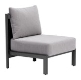 Horizon Accent Chair Gray 704046 Zuo Modern