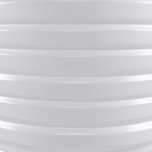 Surya Orchid 20" Decorative Ceramic Planter - Modern Outdoor Accent For Stylish Patios & Gardens White Ceramic,Beechwood Orc-003