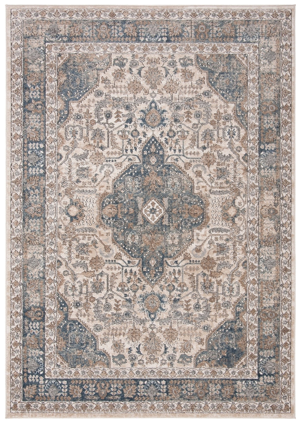 Safavieh Oregon 870 Power Loomed Traditional Rug Beige / Grey ORE870B-28
