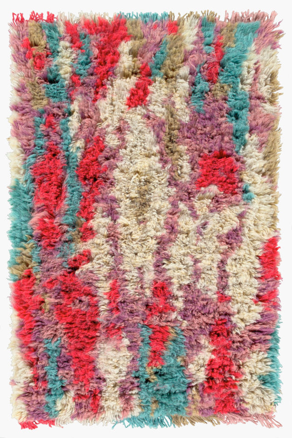 Surya Orion Handmade 2' X 3' Luxurious Wool Rug – Elegant, Durable, And Perfect For High Traffic Areas! Aqua Wool Ori9001-23