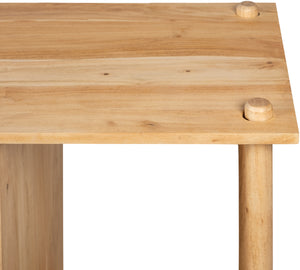 Orly ORLY-003 31"H x 52"W x 19"D Cabinet ORLY003-305219  Top: Brown; Base: Wheat, Brown Surya