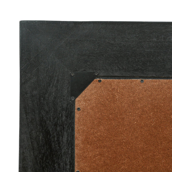 English Elm Christopher Knight Home® - Wood Ramsay Rustic Handcrafted Mango Wood Full-Length Standing Mirror — Tempered Glass, Black Finish, Durable Craftsmanship 71342.00