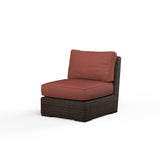 Montecito Armless Club Chair in Canvas Henna w/ Self Welt SW2501-AC-5407 Sunset West