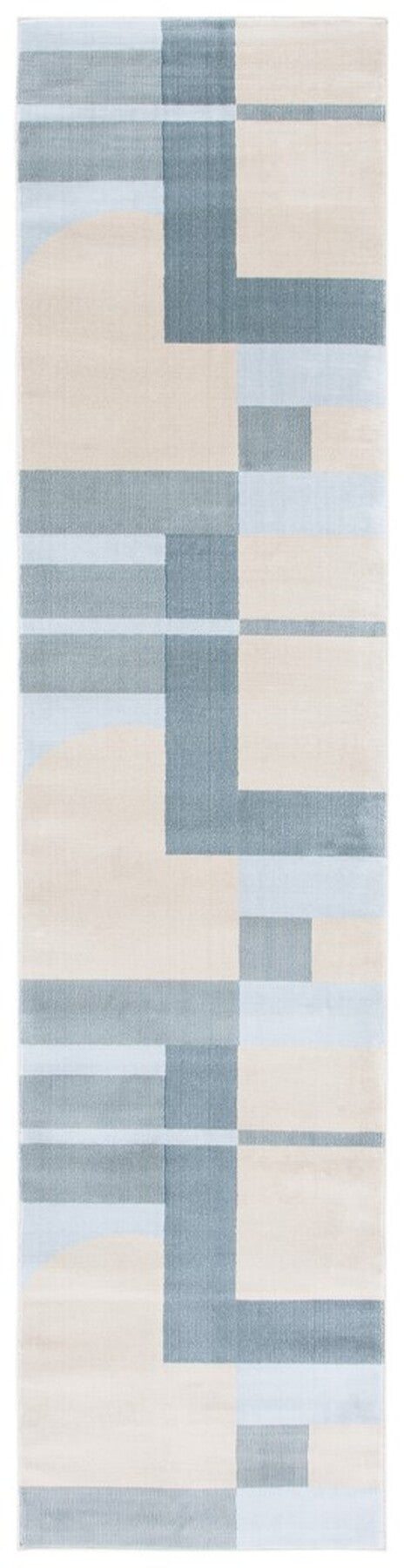 Safavieh Orwell 301 Power Loomed Contemporary Rug Beige / Blue ORW301B-9