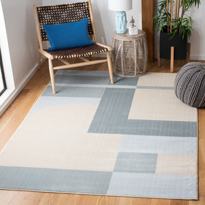 Safavieh Orwell 301 Power Loomed Contemporary Rug Beige / Blue ORW301B-9