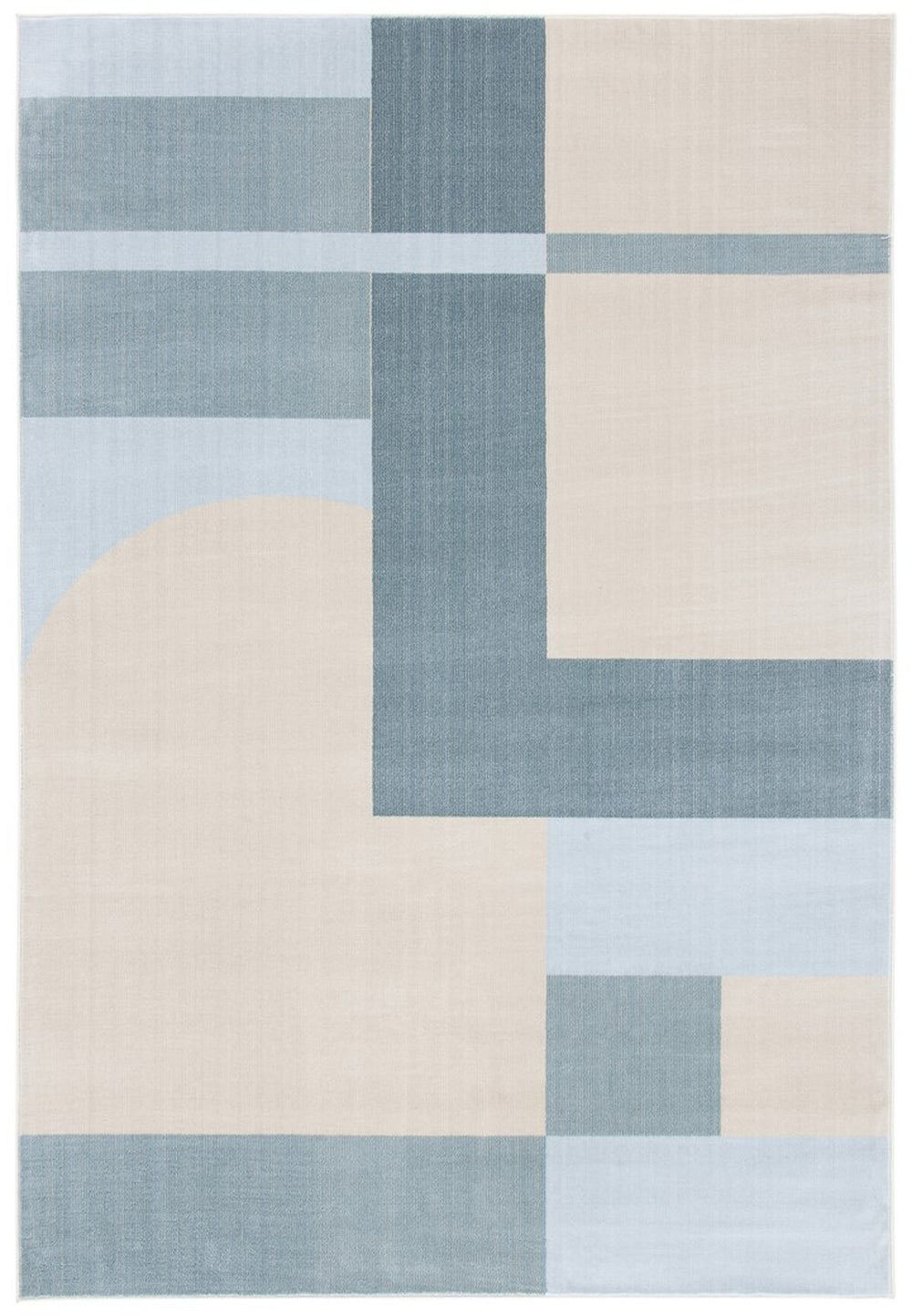 Safavieh Orwell 301 Power Loomed Contemporary Rug Beige / Blue ORW301B-9