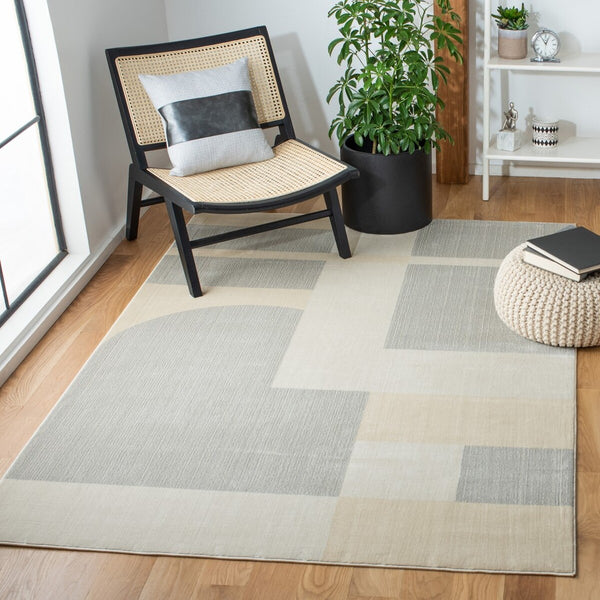 Safavieh Orwell 301 Power Loomed Contemporary Rug Grey / Beige ORW301F-9
