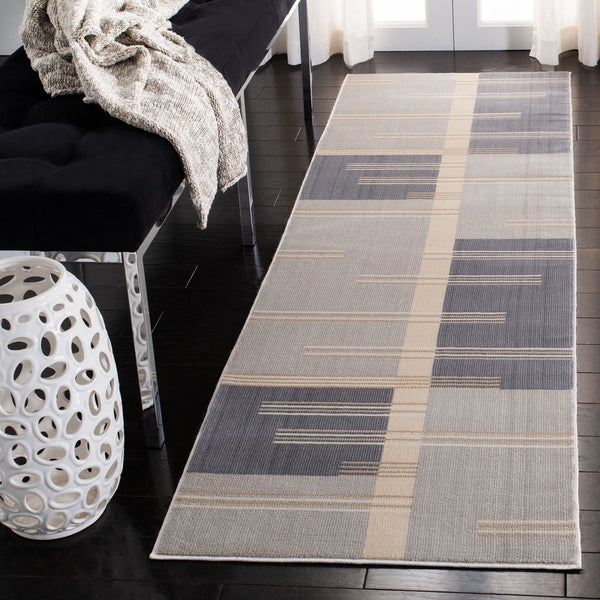 Safavieh Orwell 304 Power Loomed Contemporary Rug Grey / Charcoal 12' x 15'