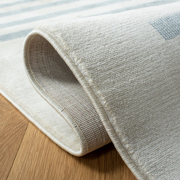 Safavieh Orwell 352 Power Loomed Polypropylene Contemporary Rug Ivory / Blue ORW352A-29