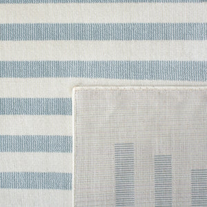 Safavieh Orwell 352 Power Loomed Polypropylene Contemporary Rug Ivory / Blue ORW352A-29