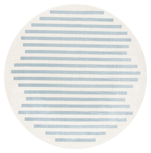 Safavieh Orwell 352 Power Loomed Contemporary Rug Ivory / Blue 8' x 10'