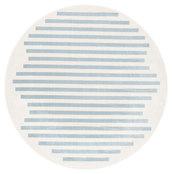 Safavieh Orwell 352 Power Loomed Contemporary Rug Ivory / Blue 8' x 10'