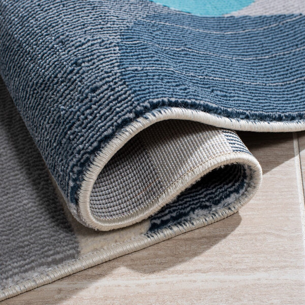 Safavieh Orwell 367 Power Loomed Contemporary Rug Grey / Aqua ORW367F-9