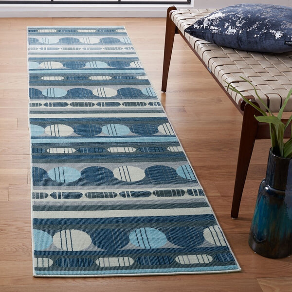 Safavieh Orwell 367 Power Loomed Contemporary Rug Grey / Blue ORW367G-9
