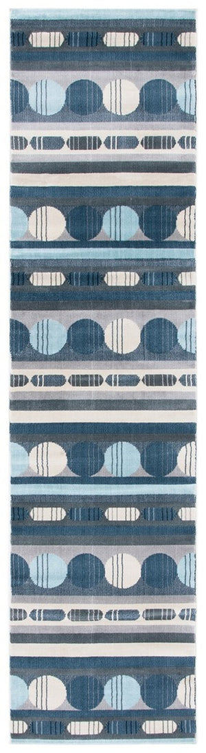 Safavieh Orwell 367 Power Loomed Contemporary Rug Grey / Blue ORW367G-9