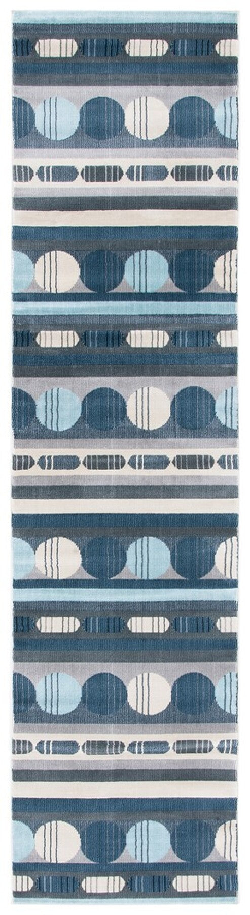 Safavieh Orwell 367 Power Loomed Contemporary Rug Grey / Blue ORW367G-9