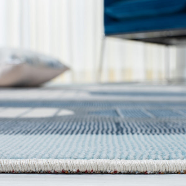 Safavieh Orwell 367 Power Loomed Contemporary Rug Grey / Blue ORW367G-9