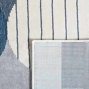 Safavieh Orwell 367 Power Loomed Contemporary Rug Grey / Blue ORW367G-9