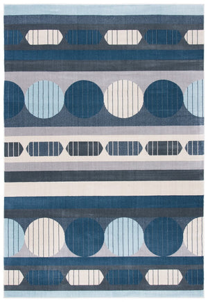 Safavieh Orwell 367 Power Loomed Contemporary Rug Grey / Blue ORW367G-9