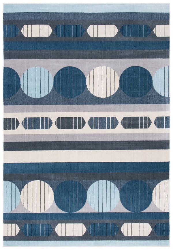 Safavieh Orwell 367 Power Loomed Contemporary Rug Grey / Blue ORW367G-9