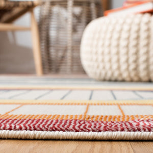 Safavieh Orwell 367 Power Loomed Contemporary Rug Blue / Yellow ORW367M-9