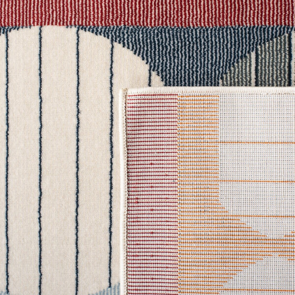 Safavieh Orwell 367 Power Loomed Contemporary Rug Blue / Yellow ORW367M-9