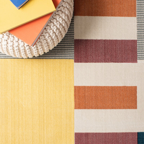 Safavieh Orwell 369 Power Loomed Contemporary Rug Beige / Yellow ORW369B-9