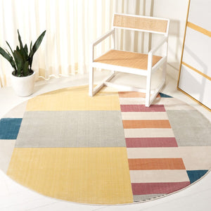 Safavieh Orwell 369 Power Loomed Contemporary Rug Beige / Yellow ORW369B-9