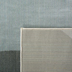 Safavieh Orwell 370 Power Loomed Contemporary Rug Ivory / Blue ORW370A-9SQ