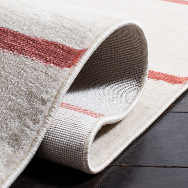 Safavieh Orwell 291 Power Loomed Contemporary Rug Ivory / Rust ORW391C-9