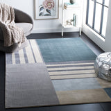Safavieh Orwell 397 Power Loomed Contemporary Rug Charcoal / Beige ORW397H-9R