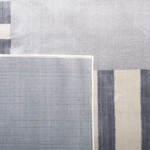 Safavieh Orwell 397 Power Loomed Polypropylene Contemporary Rug Charcoal / Beige ORW397H-9SQ