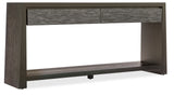 Commerce & Market Kubrick Console Table Dark Wood CommMarket Collection 7228-80181-89 Hooker Furniture