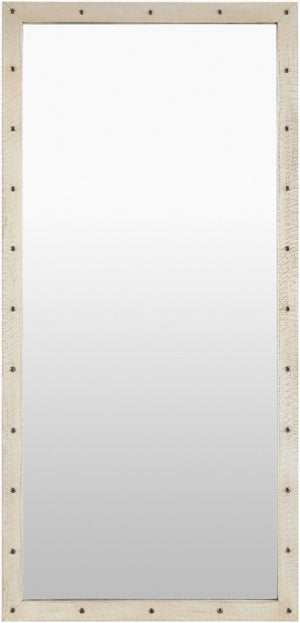 Livabliss Bronwyn Vertical Wall Mirror Traditional Framed Accent for Entryway or Bedroom Silver Gray 42"H x 20"W x 2"D ORYN001-4220
