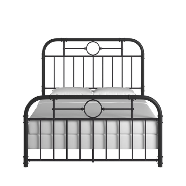 Homelegance By Top-Line Ellington Black Metal Bed Black Metal