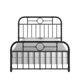 Homelegance By Top-Line Ellington Black Metal Bed Black Metal