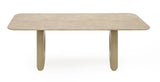 VIG Furniture Nova Domus Osaka - Modern Faux Marble + Natural Ash Dining Table VGCS-DT-22116