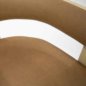 VIG Furniture Nova Domus Osaka - Modern Natural Ash + Rust Fabric Dining Chair VGCS-LC-22085