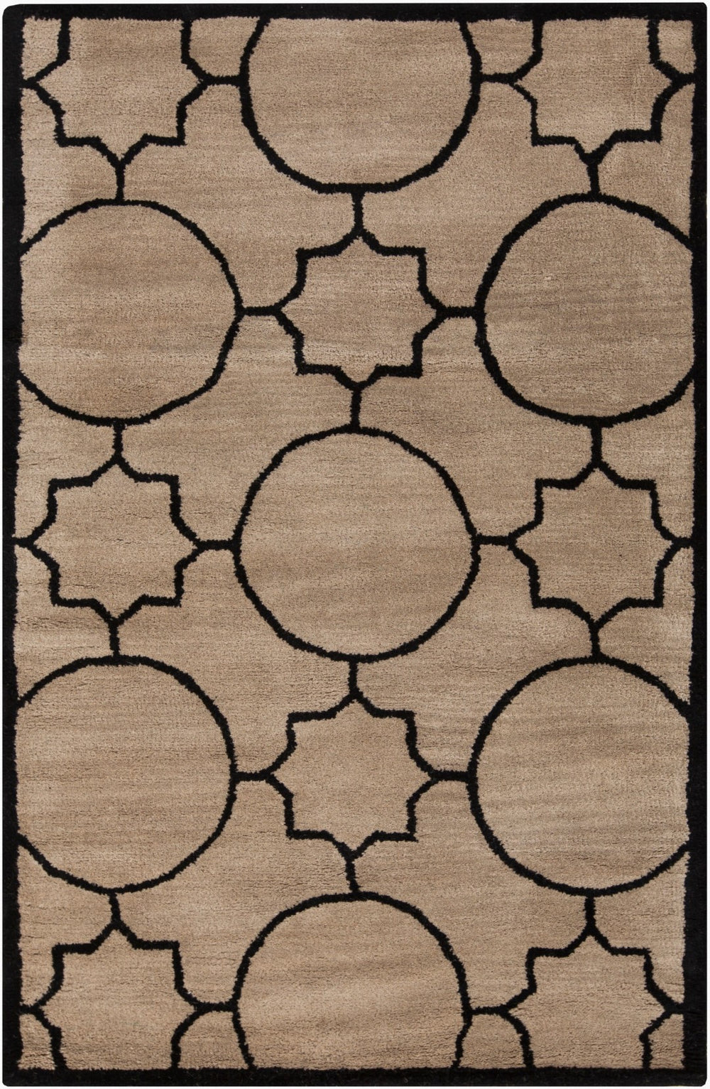 Surya Oscar Osc-6000 3'6" X 5'6" Hand Tufted Wool Rug - Modern Decor, Medium Pile, Spot Clean, Warranty!  Wool Osc6000-3656