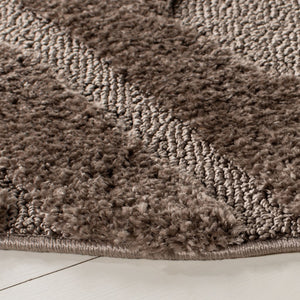 Safavieh Olympia Shag 319 Power Loomed Shag & Flokati Rug Mushroom OSG319C-3