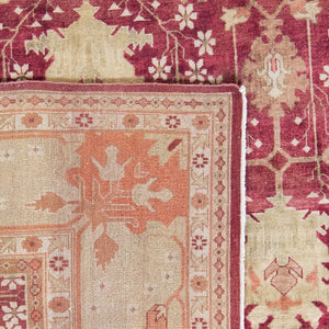 Safavieh Osh108 Hand Knotted  Rug Red / Green OSH108A-CNR