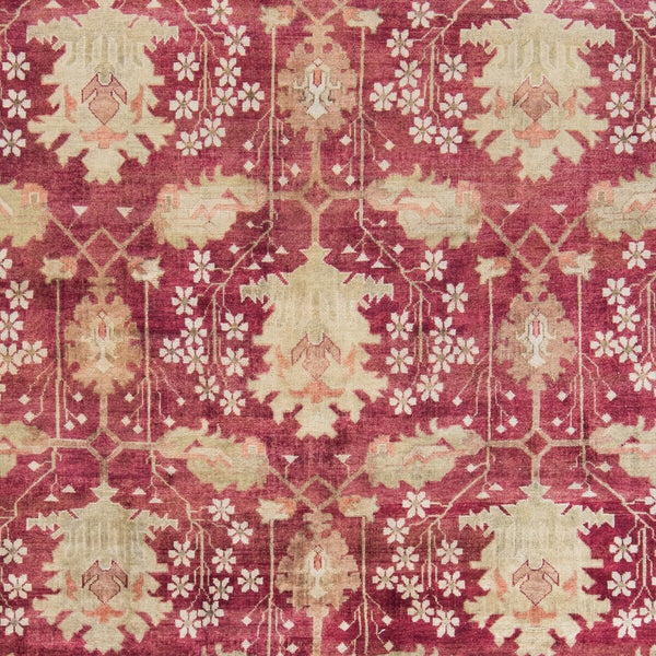 Safavieh Osh108 Hand Knotted  Rug Red / Green OSH108A-CNR