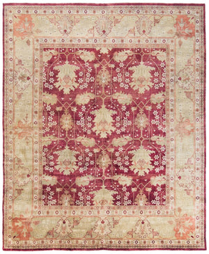Safavieh Osh108 Hand Knotted  Rug Red / Green OSH108A-CNR