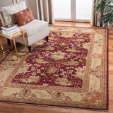 Safavieh Osh108 Hand Knotted  Rug Red / Green OSH108A-CNR